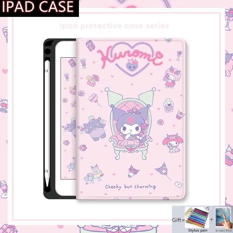 สำหรับ ipad mini7 air6 air11 air13 กรณีป้องกัน เคส พร้อมช่องใส่ปากกา สําหรับ Ipad Air 5 4 3 2 1 Ipad Mini 6th 5th 4th 3rd 2nd 1st Pro 11 2022 2021 2020 10.5 9.7 10.9 10.2 Ipad 10th 9th 8th 7th iPad air11 M2 air13 M4 air6 10.9 air13 Pro 13 12.9 11 2024