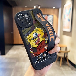 เคสซิลิโคนนิ่ม TPU ลายการ์ตูน Spongebob สําหรับ Infinix HOT 11 10 10s 10t 9 Play Note 8 Smart 5 6 | Xmd W011