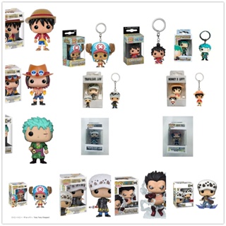 Funko Pop One Piece Monkey.d. โมเดลฟิกเกอร์ PVC รูปการ์ตูน Luffy Zoro Ace Law Nami ของเล่นสําหรับเด็ก