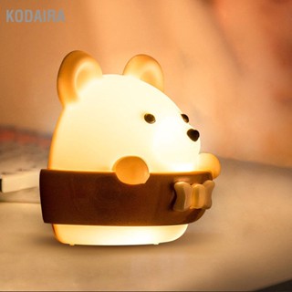 Kodaira โคมไฟ Led ติดผนัง ป้องกันดวงตา รูปหมีน่ารัก เมาท์ไฟกลางคืน พร้อมรีโมตคอนโทรล