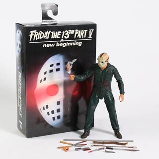 Neca อะไหล่ V A New Beginning Jason Voorhees Roy Burns 7&amp;quot; ฟิกเกอร์แอคชั่นสะสม