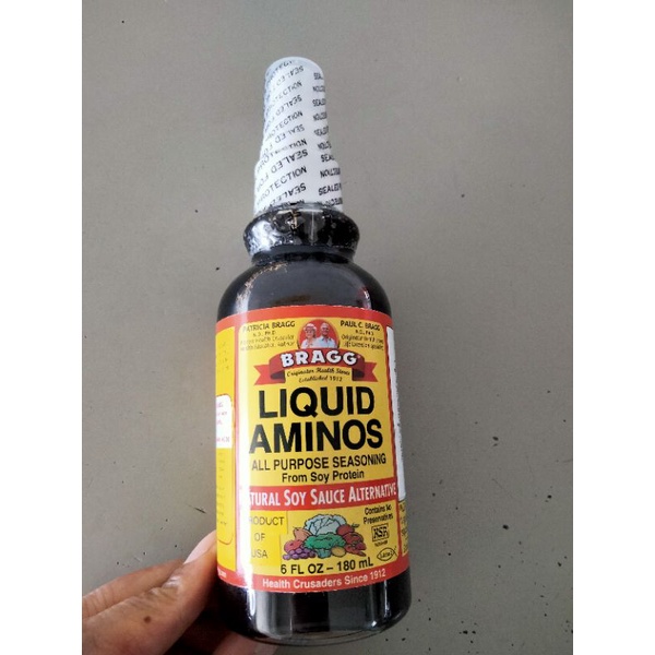 🔥 Bragg Liquid Amimos ซีอิ้วหมักจากถั่วเหลือง180 Ml  🔥