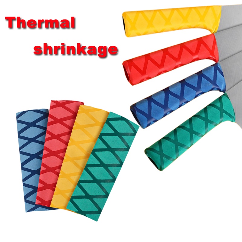 2/4ชิ้น ชุดมีดจับซิลิกาเจลกรณีสีจับชุดความร้อนหด4งโรงแรมมีดครัวจับปก