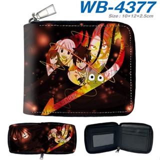 กระเป๋าสตางค์ ใบสั้น ลายการ์ตูน Fairy Tail Team 3D เหมาะกับของขวัญ สําหรับเด็กนักเรียนผู้ชาย และเด็กผู้หญิง