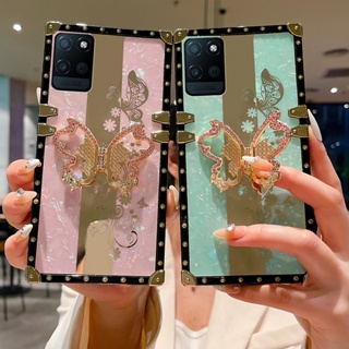 เคสโทรศัพท์มือถือ พร้อมขาตั้ง หรูหรา สําหรับ OPPO A31 A54 A74 A95 A94 A93 A92 A91