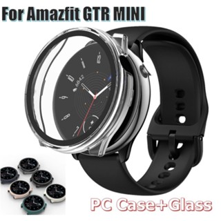 ฟิล์มกระจกกันรอยหน้าจอ ขอบแข็ง สําหรับสมาร์ทวอทช์ Amazfit GTR Mini