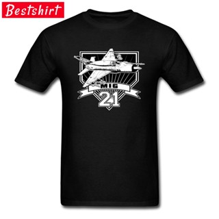 QZ(new)Warplane Mig 21 Indian T-Shirt Strike Fighters AirPlane T-Shirt P2ne_03