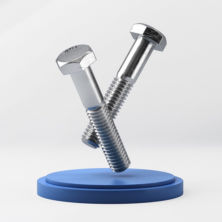 [YMH1] (เธรดครึ่ง) สกรูหัวหกเหลี่ยม น็อตสกรูหัวหกเหลี่ยม น็อต สกรู หัว 6 เหลี่ยม โบลท์ สแตนเลส 304 เกลียวมิล ตลอด หยาบ M6/M8/M10 / Hexagon Head Screw/ Bolt half threaded - รูปที่ 2