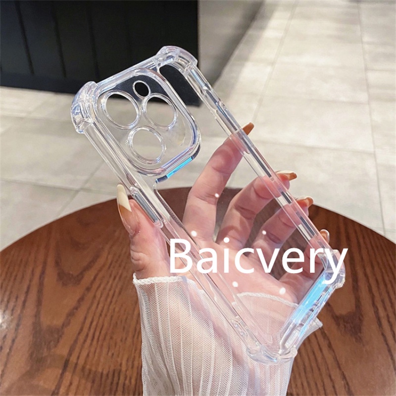 Wiko T50 Casing Shock Proof Phone Cover เคสใสสําหรับ Wiko