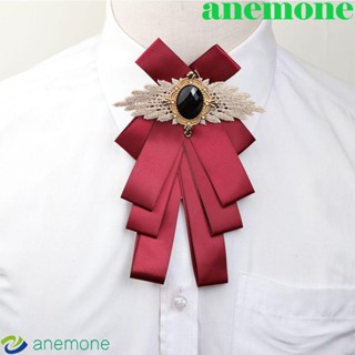 anemone ริบบิ้นโบ อุปกรณ์เสริมเนคไทโบ