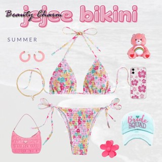 [ฟรีของขวัญ] Bikini ชุดว่ายน้ํา บิกินี่ สไตล์เกาหลี (พร้อมส่ง)