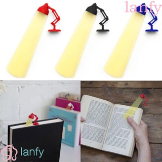 Lanfy คลิปที่คั่นหนังสือลายการ์ตูน 3D หลากสีสําหรับอ่านหนังสือ