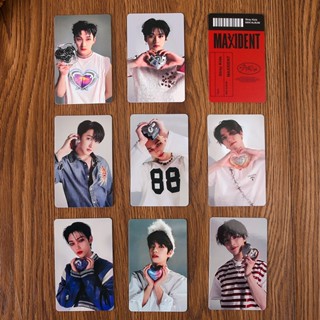 พร้อมส่ง โปสการ์ดโลโม่ ลายศิลปินเกาหลี STRAY KIDS MAXIDENT PC Version สําหรับเด็ก 8-11 ชิ้น ต่อชุด