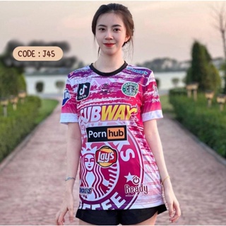 ใหม่【พร้อมส่ง】jersey THAILAND !! พร้อมส่ง เสื้อยืด ป้องกันแบคทีเรีย แห้งเร็ว ไซซ์ 100 ซม.-160 ซม. XS-3XL