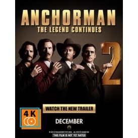 หนัง DVD ออก ใหม่ Anchorman 2 The Legend Continues (เสียง ไทย/อังกฤษ ซับ ไทย/อังกฤษ) DVD ดีวีดี หนังใหม่