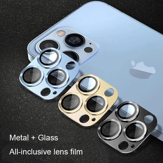 ลหะเลนส์ ฝาครอบป้องกัน สำหรับ iPhone 17 Air 11 12 13 14 15 16 Pro Max 15 16 14 Plus 12 13 Mini ฝาครอบกล้อง Protector