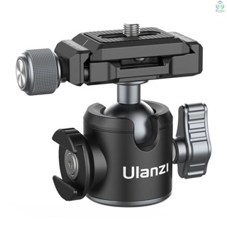 Ulanzi U-80L Arca Swiss หัวบอล พร้อมเพลทปลดเร็ว 1/4 นิ้ว สําหรับกล้อง DSLR ILDC โหลด 10 กก. [19] [มาใหม่]