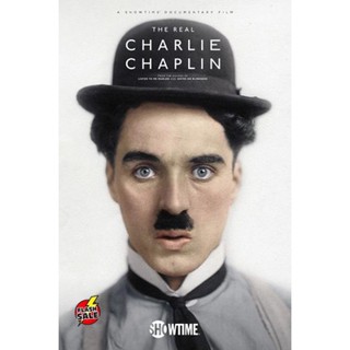 DVD ดีวีดี The Real Charlie Chaplin (2021) ตัวตนที่แท้จริงของชาร์ลี แชปลิน (เสียง อังกฤษ | ซับ ไทย/อังกฤษ) DVD ดีวีดี