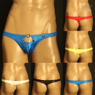 【FUNWD】Men G-string Briefs Thong Bikini Underwear Sexy T Back Pouch Panties Swimwear