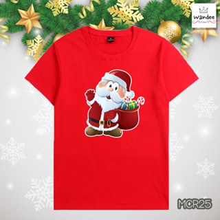 เสื้อยืดคริสต์มาส Christmas &amp; Happy new year  (รอส่ง 7 วัน)