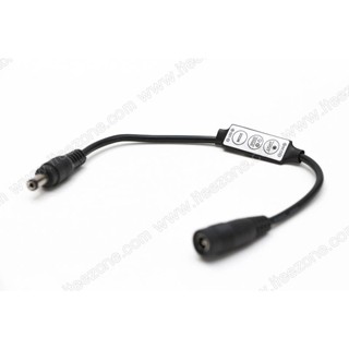 เพิ่มความสว่าง LED Dimmer ตัวควบคุมไฟเส้น แบบ Mini ดิมเมอร์