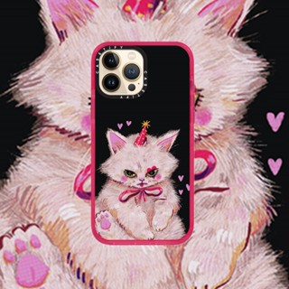 Casetify เคสโทรศัพท์มือถือ กันกระแทก ลายแมวโจ๊กเกอร์ สําหรับ iPhone 14 13 Pro Max