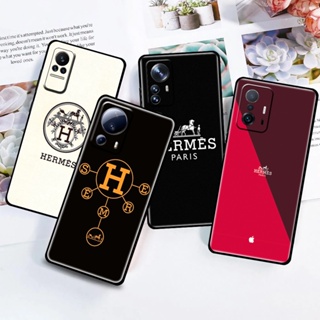 เคสโทรศัพท์ซิลิโคน TPU กันกระแทก ลายโลโก้ Hermes สําหรับ Xiaomi 9 CC9 CC9E 6 6X SE LITE PRO