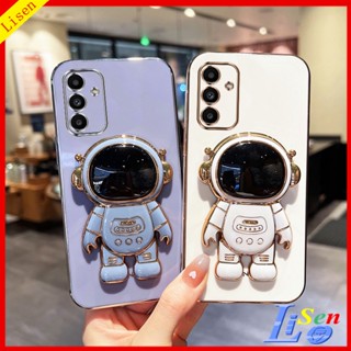 เคส Samsung A54 5G เคส Samsung A14 5G A34 5G A04S A24 A13 5G A03 Core A04 A04E เคสโทรศัพท์มือถือ ลายนักบินอวกาศ พร้อมขาตั้ง สําหรับ YHY