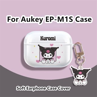 【Yoshida】เคสหูฟัง แบบนิ่ม ลายการ์ตูน สําหรับ Aukey EP-M1S EP-M1S