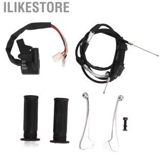 Ilikestore Handlebar Start Kill Switch Throttle Cable Handle Grip Start Kill Switch