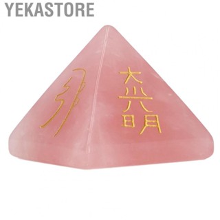 Yekastore Crystal Pyramid Energy Pyramid Beautiful for Decoration