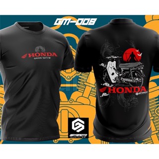 [พร้อมส่ง] เสื้อยืดลําลอง แขนสั้น พิมพ์ลาย Motor Honda Ex5 นิ้ว Samurai Boon Siew สําหรับผู้ชาย และผู้หญิง