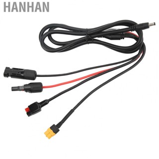 Hanhan Solar Panel Extension Cable Portable Solar Panel Cable for Outdoor