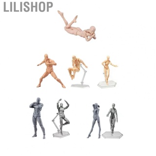 Lilishop Action Figure Body  PVC  Mannequin with Holder for Painting