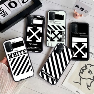 เคสโทรศัพท์มือถือแบบนิ่ม ลายโลโก้ off white 16E สําหรับ OPPO A3S A5 A37 Neo 9 A39 A57 A5S A7 A59 F1s A77 F3 A83 A1K A9