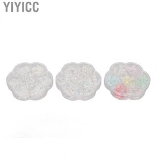 Yiyicc 3D Nail Art Decorations  Ins Style Resin Small 3 Box Nail Rhinestone  for Nail Technician for Home