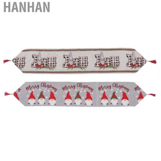 Hanhan Table Runner Holiday Christmas Table Runner 1.8m Length for Home