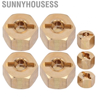 Sunnyhousess RC Brass Coupler  Accurate Size Rust Proof High Stability 1/10 RC Brass Connector Good Texture  for SCX10 90046 GN7 CC01 RC Car