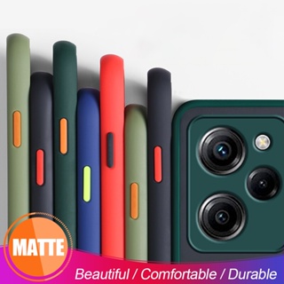 5SE Matte Shockproof Camera Protect shell For Xiaomi Poco F5 X5 Pro x4 F4 GT 5G