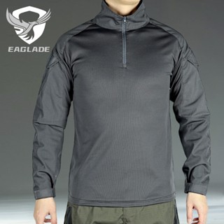 Eaglade เสื้อเชิ้ตยุทธวิธี ลายกบ JT-G3-CX สีเทา ยืดหยุ่น กันน้ํา