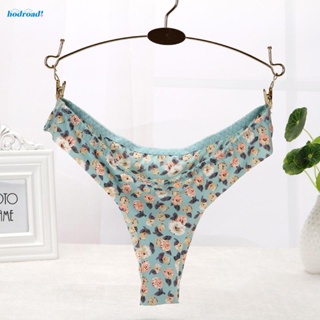 【HODRD】Briefs T-back Thongs Underpants Woman Breathable Elastic Female G-string【Fashion】