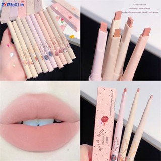 ลิปสติก Sweet Moisturizing Mint Lipliner ริมฝีปากอวบอิ่มซึ่งมีความทนทานกันน้ำสีลิปกลอส