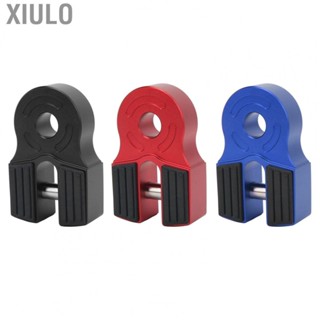 Xiulo Flat Towing Hook Mount Iron Pin Winch Shackle Mount for Pickup for ATV