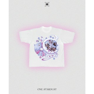 Newjeans เสื้อยืดผ้าฝ้าย พิมพ์ลาย Omg