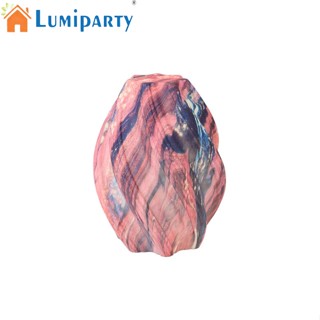 Lumiparty โคมไฟตั้งโต๊ะ แจกันหมุนได้ 300mah แบตเตอรี่ รีโมตคอนโทรล 3d หลากสีสัน