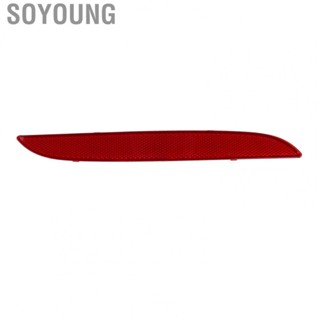 Soyoung Rear Bumper Reflector Right  Tail Bumper Reflector Rust Proof 7363788 Simple Installation ABS  for Safety