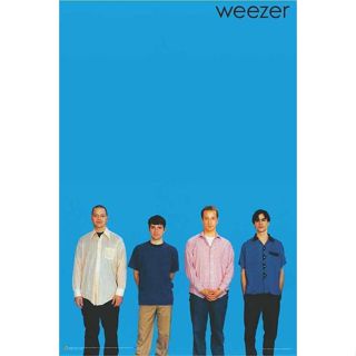 โปสเตอร์ Weezer สีฟ้า