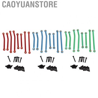 Caoyuanstore RC Rod Linkage Kit  Durable RC Linkage Tie Rod Kit 8pcs  for 1/18 RC Vehicles