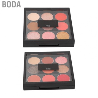 Boda Eye Makeup Palette  Pearly Lustre Birthday Gift Matte Glitter  Cosmetics Long Lasting 9 Colors  for Women for  Rooms