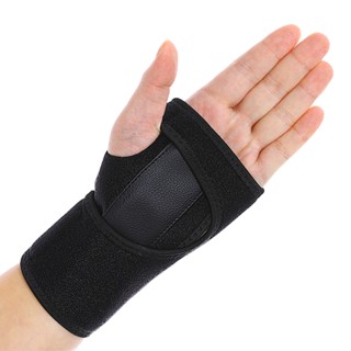 Lightweight Adjustable Breathable Basketball Ergonomic Men Women Skiing With Splint Adhesive Strap Wrist Support